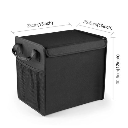 Car Trunk Organizer Case Folding Multi Pockets Multifunctional Outdoor Storage Box for SUV Pickup Travel Automotive Picnic